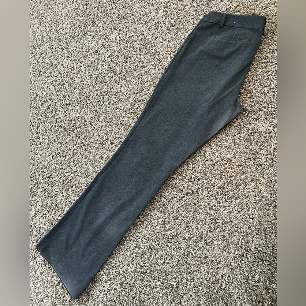 Express Grey Columnist Bootcut Pant Size 12r - image 7
